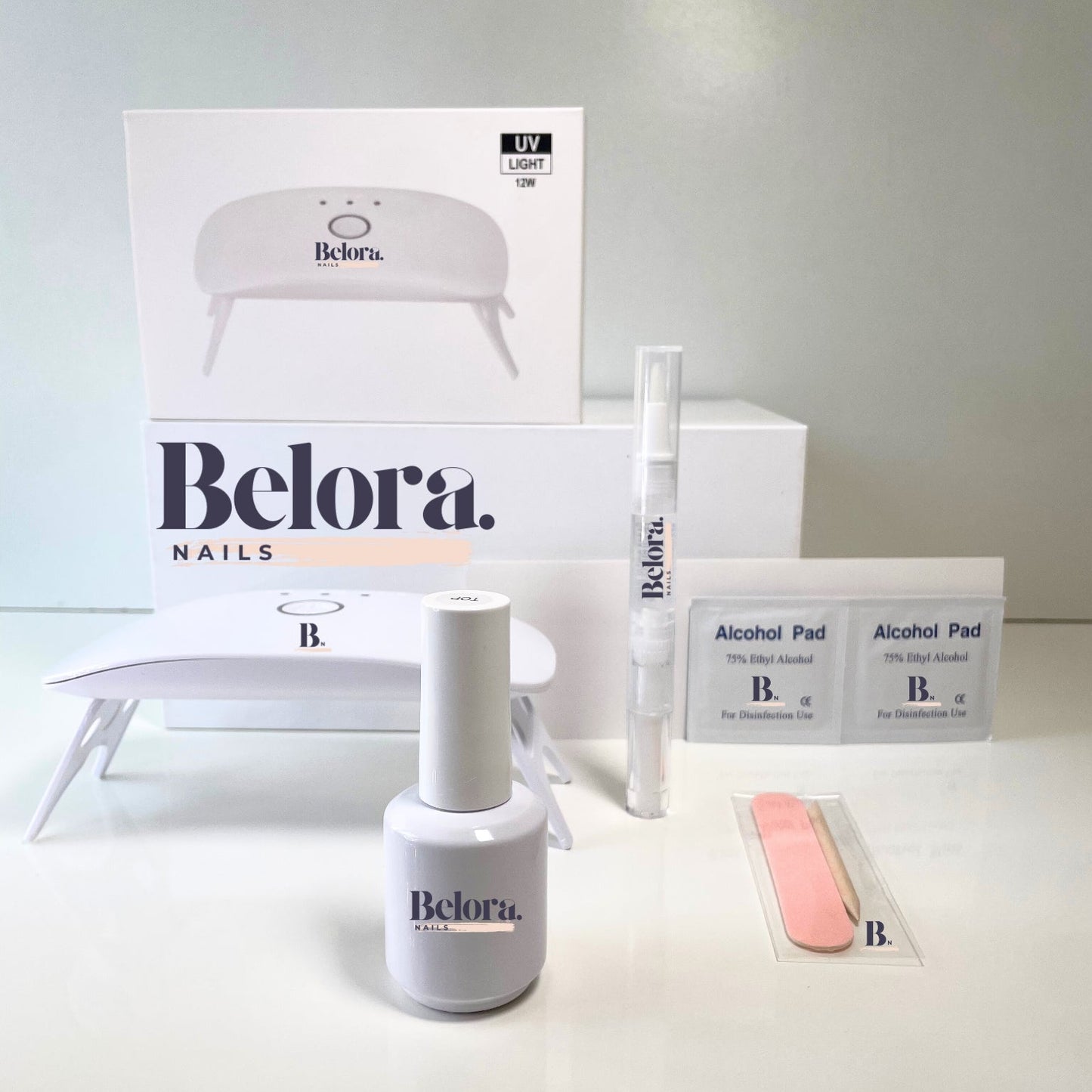 Pack de inicio uñas gel Belora Nails